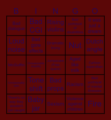 American Bingo Card