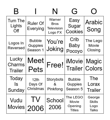 1897-2023 Bingo Card