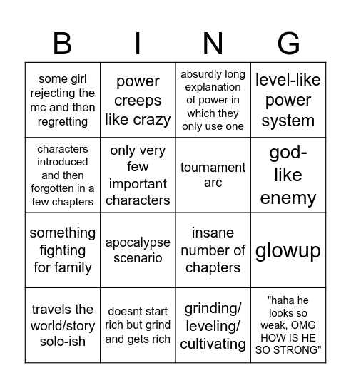 Lord of Mysteri... Bingo Card