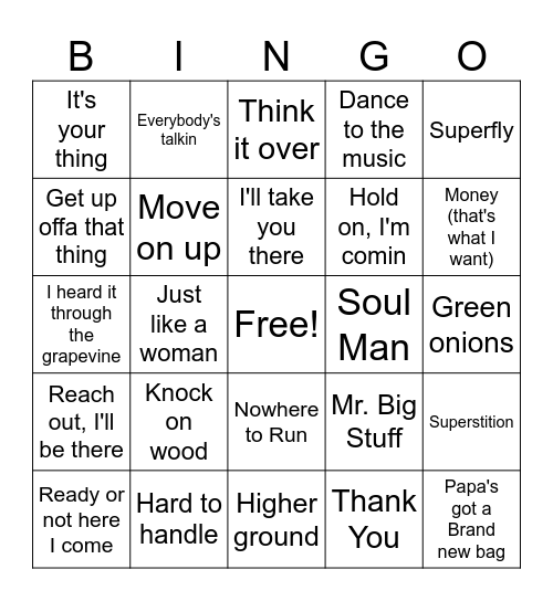 Game 1-8/13/25 Bingo Card