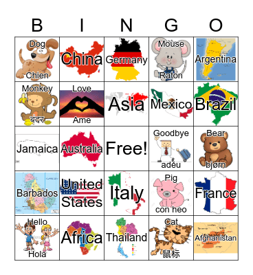 BINGO  Bingo Card