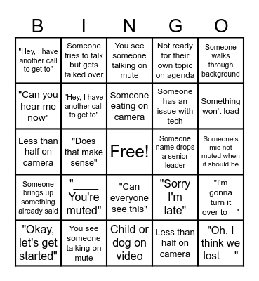 Bingo!! Bingo Card