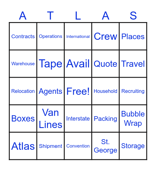 1212 Summer Bingo Card