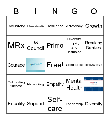Women + Allies Bingo Card