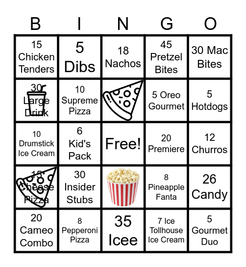 BARBIE CONTEST Bingo Card