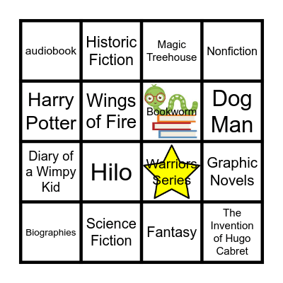 Book Bingo Card