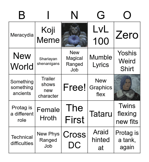 2023 Fanfest Keynote Bingo Bango Bongo Bingo Card