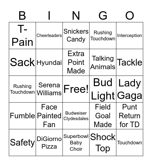 Klayford's Yakudoshi Bingo Card