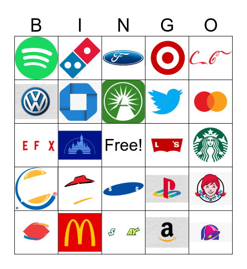 Logo Bingo Card