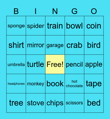 Feature, Function, Class Bingo(1) Bingo Card