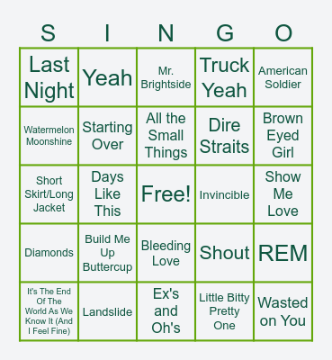 2023 Clerks & Treasurers Institute SINGO Bingo Card