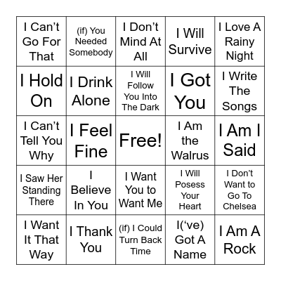 LMB 7/16/23 Bingo Card