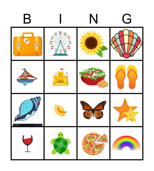 ZOMERBINGO Card