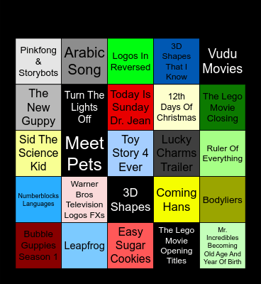 Untitle Bingo Card