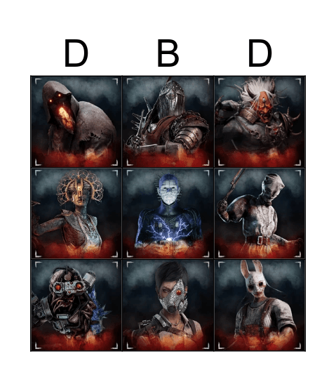 GG ALT+F4 Bingo Card
