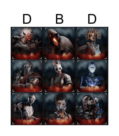 GG ALT+F4 Bingo Card