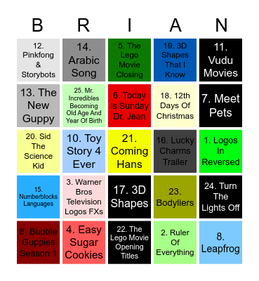 Nicharless87@gmail.com Bingo Card