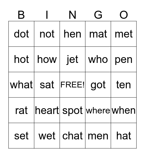 Happy Valentine's Day! Bingo Card