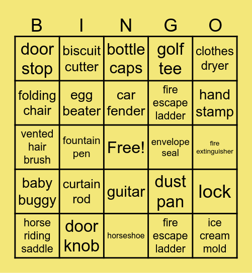 INVENTIONS BY AFRICAN AMERICANS Bingo Card