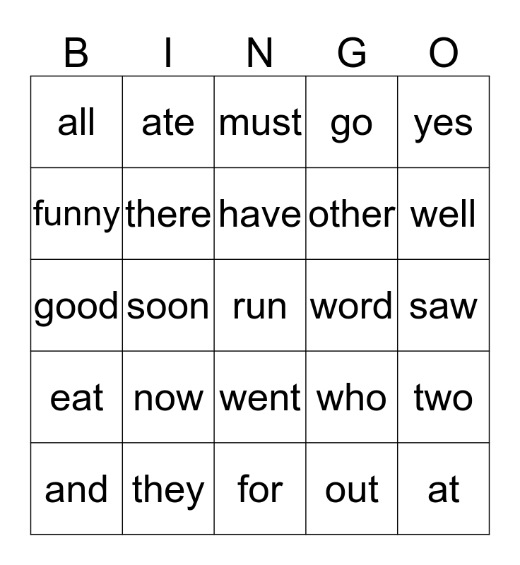 sight-words-level-2-bingo-card