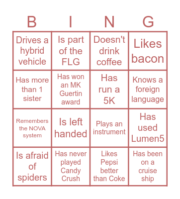 🔥 Fired Up at Co-op Summit '23 🔥 Bingo Card