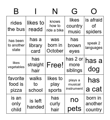 Highsteppers Dance Camp Bingo Card
