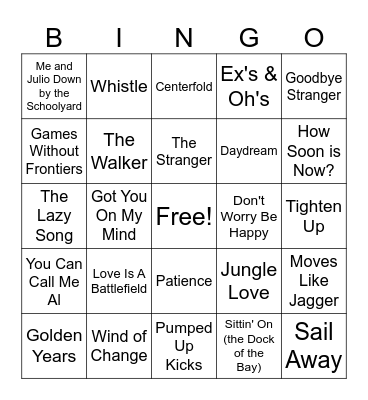 2 Ways to WIN! Bingo Card