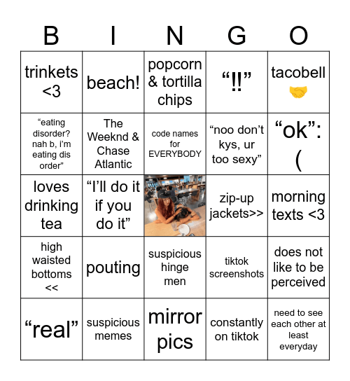 sabingel bingo :D Bingo Card