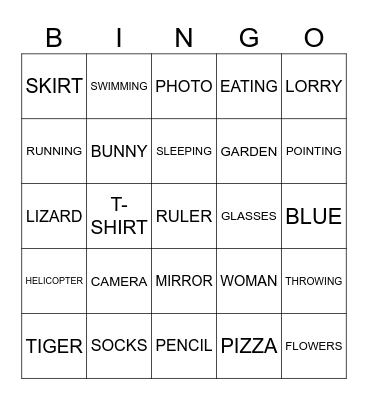 STARTERSTI Bingo Card