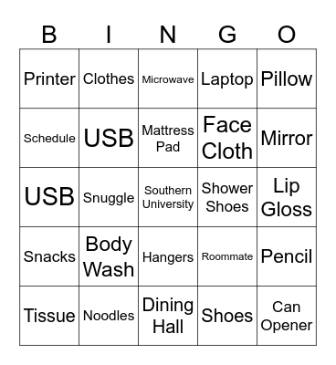 Makayla's Truk party Bingo Card