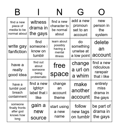 lumi 2023 july trip bingo Card