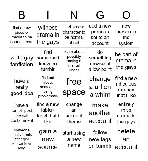 lumi 2023 july trip bingo Card