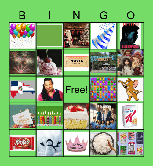 BAUTISTA BINGO! Bingo Card