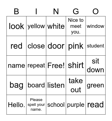 Online Bingo 19-July 2023 Bingo Card