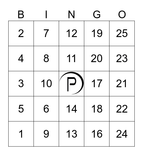 Pearl Campmeeting BINGO 2023 Bingo Card