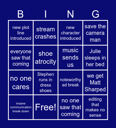 B90 S6E7 Bingo Card