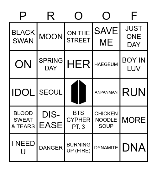 ARMY DAY BINGO Card