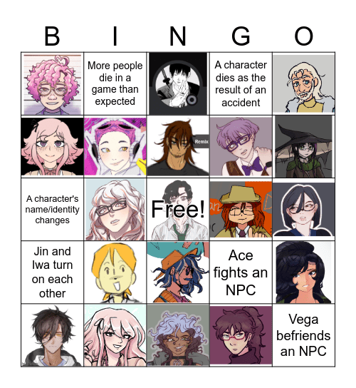 ParaPara Predictions Bingo Card