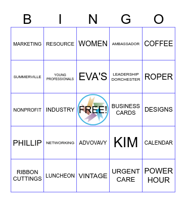 CHAMBER BINGO Card
