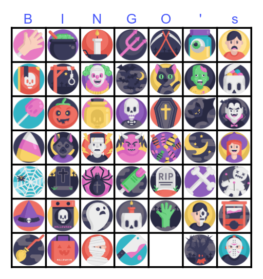 HALLOWEEN BINGO Card