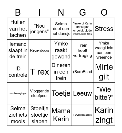 Berlijn! Bingo Card