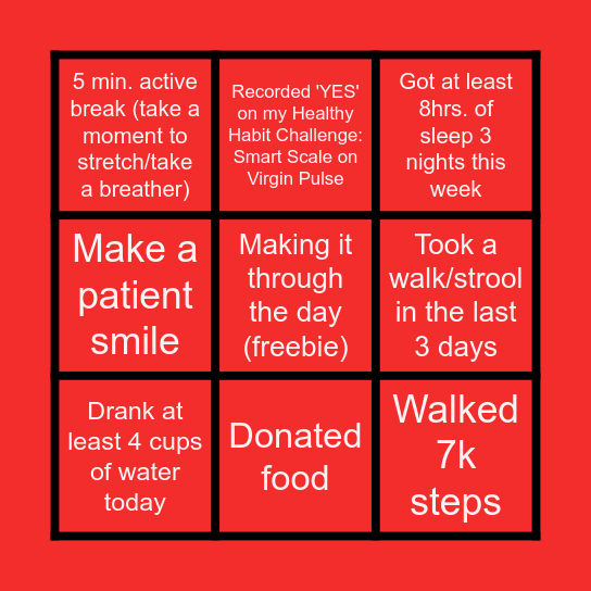 MIDTOWN BING-GO Bingo Card