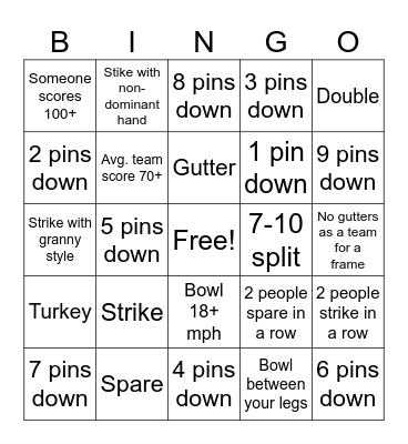 ISE Intern Event 2023 Bingo Card