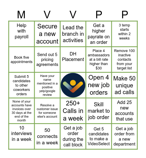 Roth Bingo Card