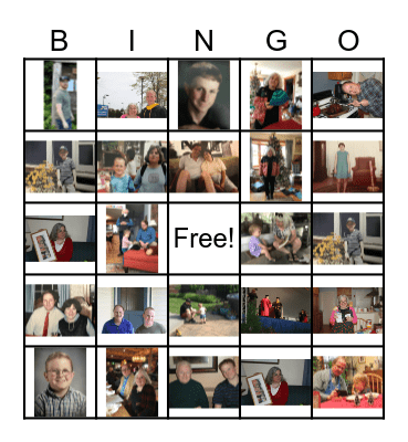 Birthday Bingo Card