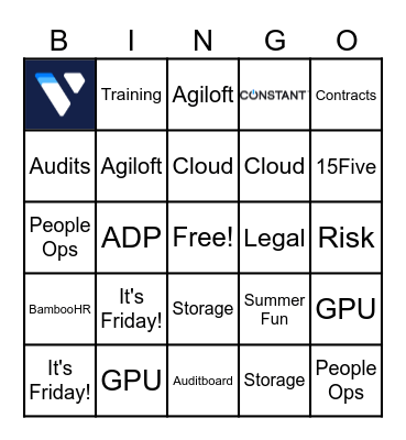 Vultr Bingo Card