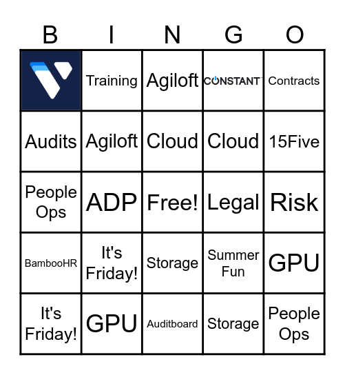 Vultr Bingo Card