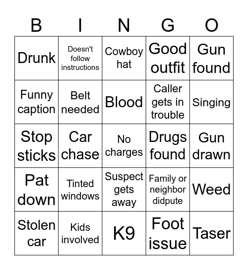 Op live 21jul Bingo Card