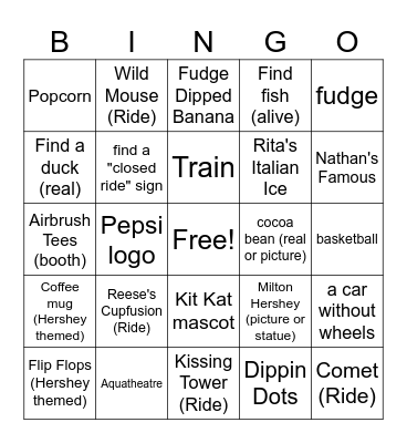 Lugh 2023 Bingo Card