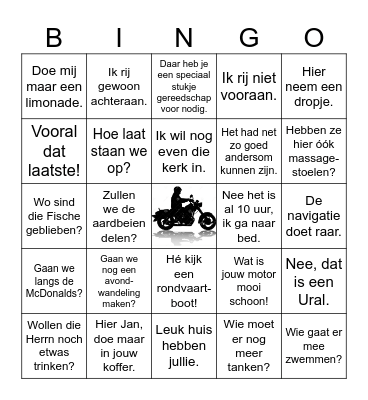 Beta Boys Bingo 2023 Bingo Card